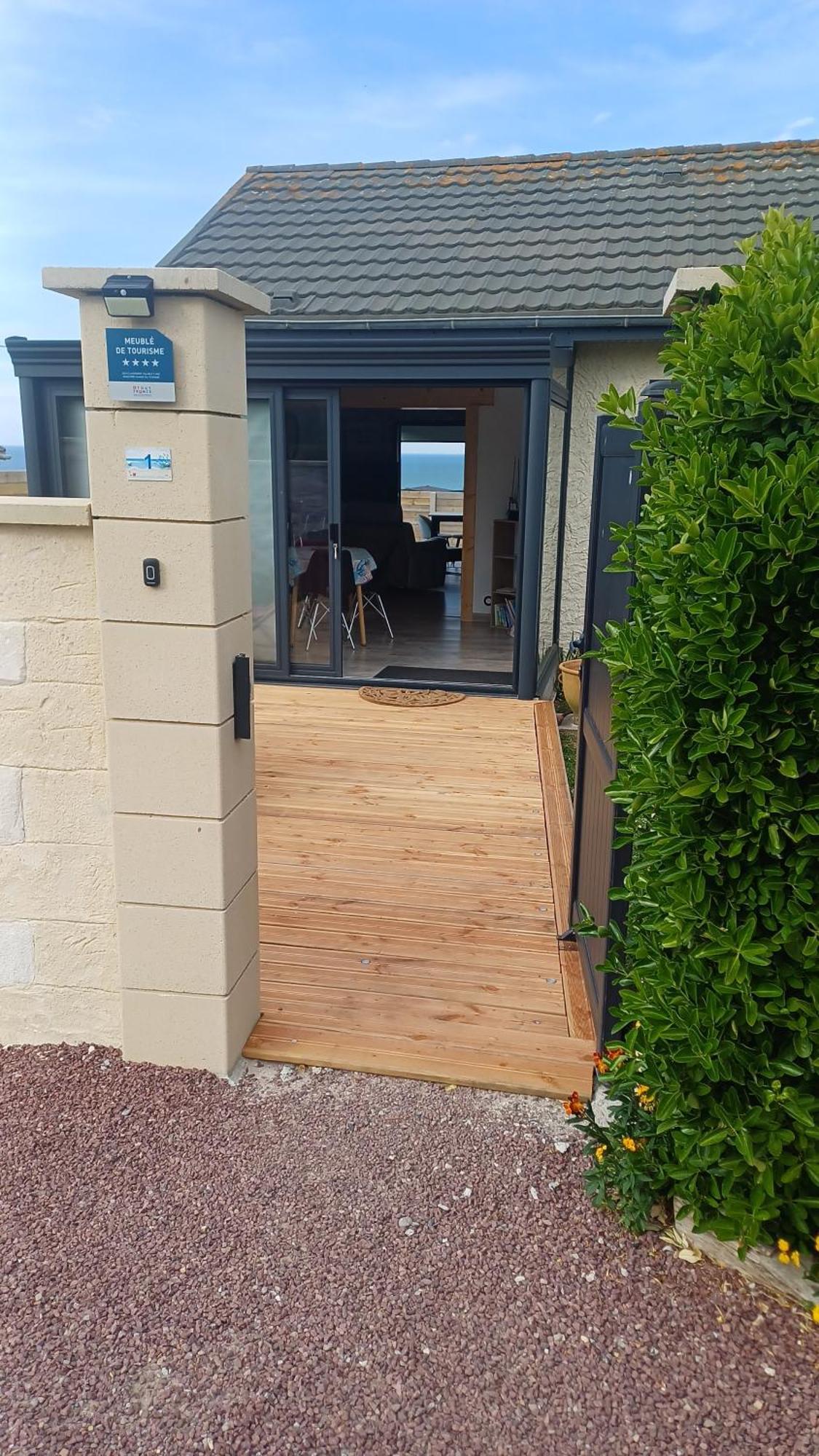 La Maison Entre Deux Plages,Vue Sur Mer Classee 4 Etoiles Криэль-сюр-Мер Экстерьер фото